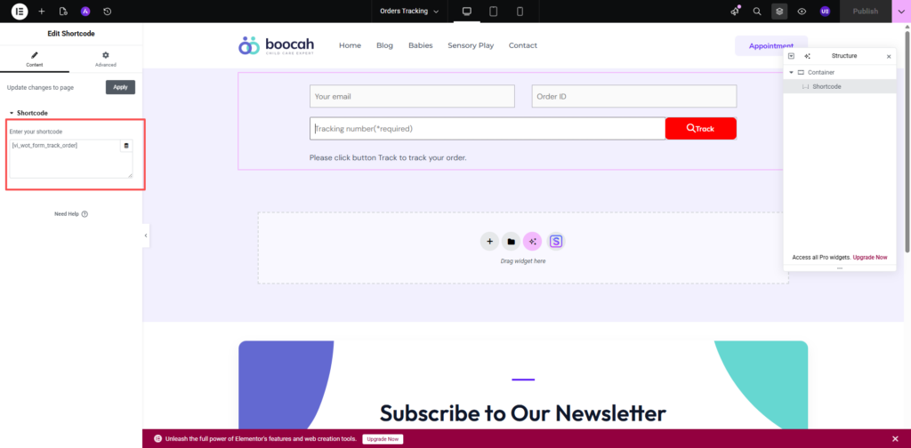 Orders Tracking for WooCommerce 订单追踪页面短代码